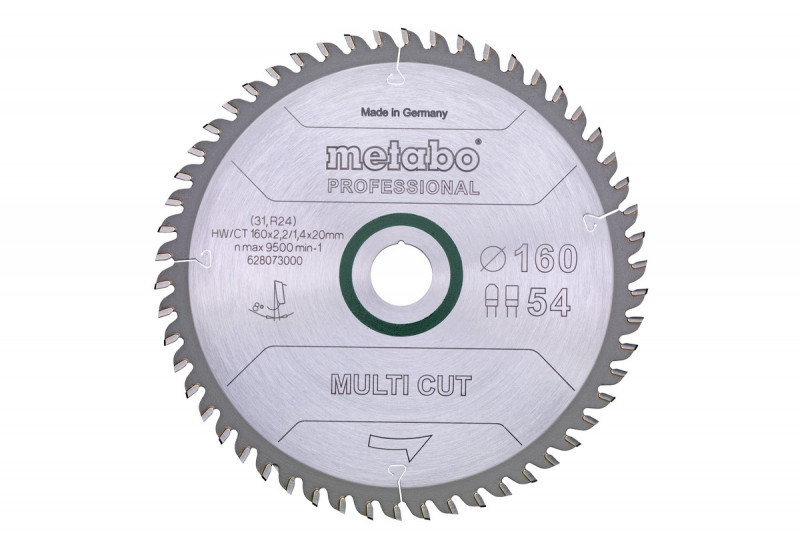 Lame de scie circulaire ALU ˜160mm  54dents METAB