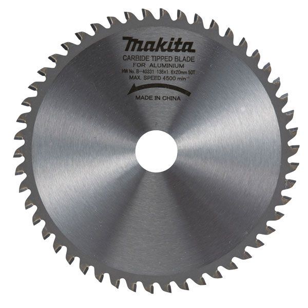Lame de scie circulaire ALUMINIUM ˜165mm 56dents
