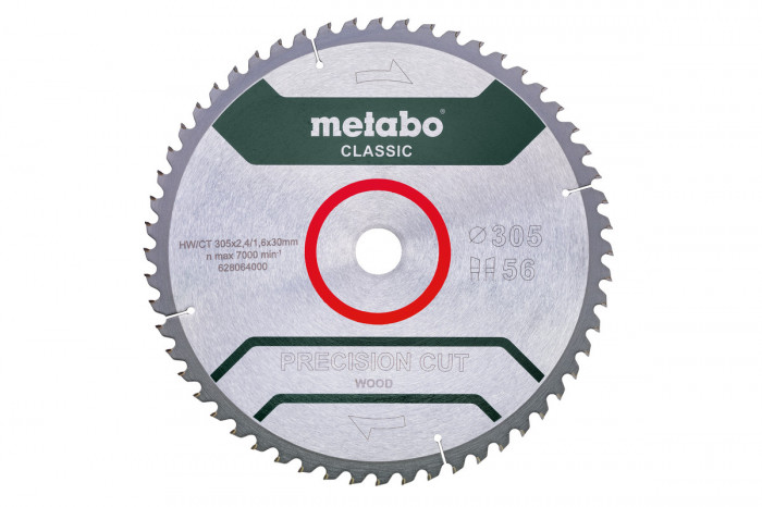 Lame de scie circulaire BOIS ˜305mm 56dents METAB