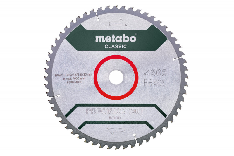 Lame de scie circulaire BOIS ˜305mm 56dents METAB