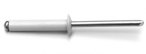 Rivet  standard alx trs laqué blanc 4.8x 25mm