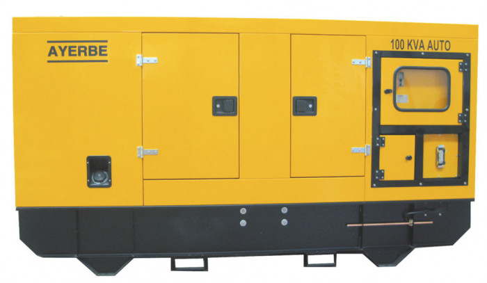 Groupe 225/265KVA-TRI-insonorise-auto-inverseur