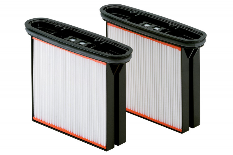 Lot de 2 Cassettes Filtre  Polyester(PE) Aspi.META