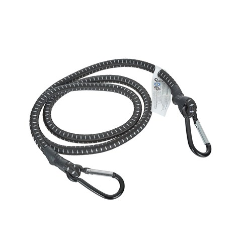 Attache élastique 10mm x 120cm + mousquetons GEKO