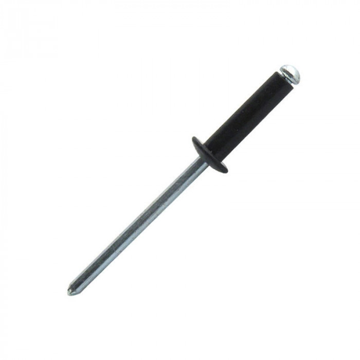 Rivet ALu/Acier 04,8/020 Noir (RAL 9005)
