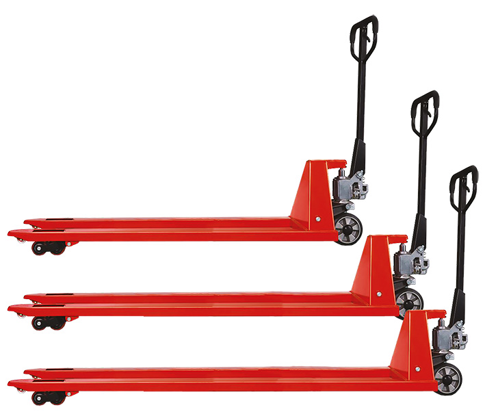 Transpalette manuel long 2000 kg 2000 mm / 540 mm