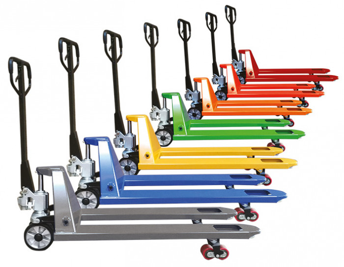 Transpalette manuel premium 2500 kg roues directri