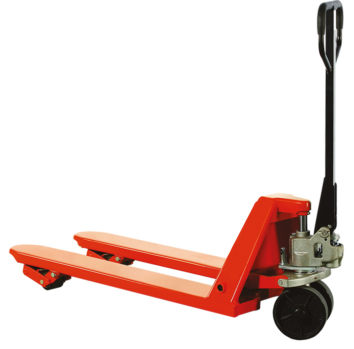 Transpalette manuel quatre directions 1500 kg larg