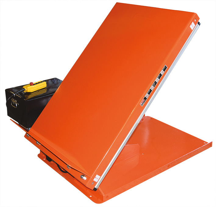 Table élévatrice électrique inclinable 750 kg