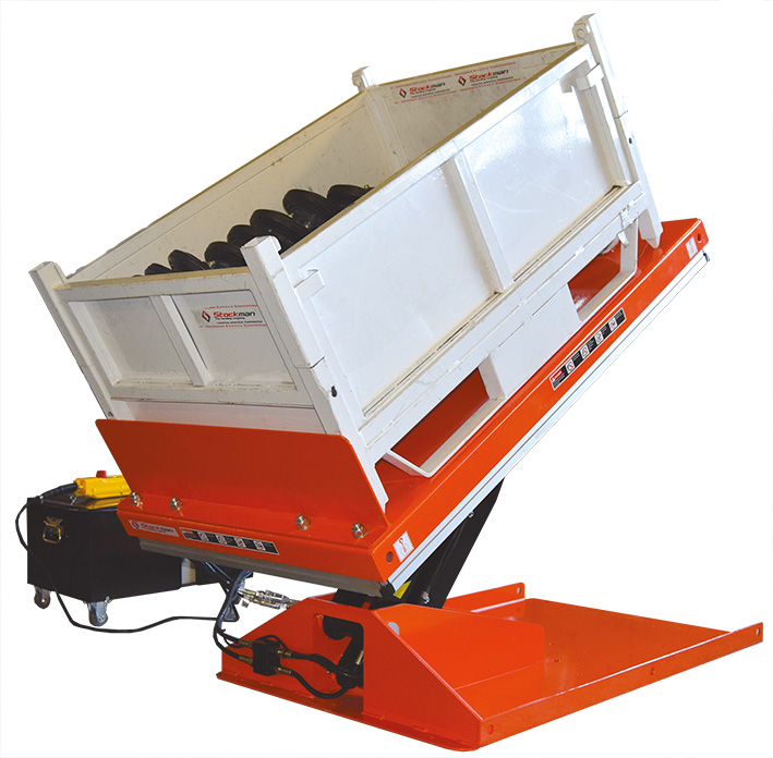Table élévatrice électrique inclinable 750 kg