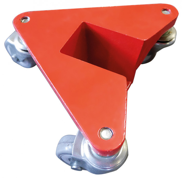 Coins roulants 400 kg dimensions utiles 50 x 65 mm