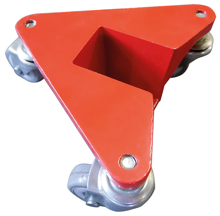 Coins roulants 400 kg dimensions utiles 50 x 65 mm