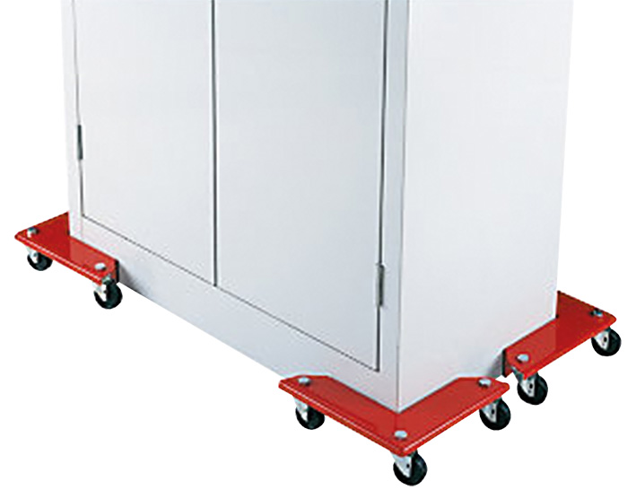 Coins roulants 400 kg dimensions utiles 65 x 65 x 