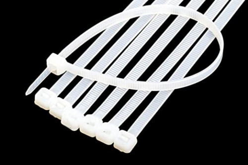 Collier de serrage BLANC 2,5x200 (sachet de 100)