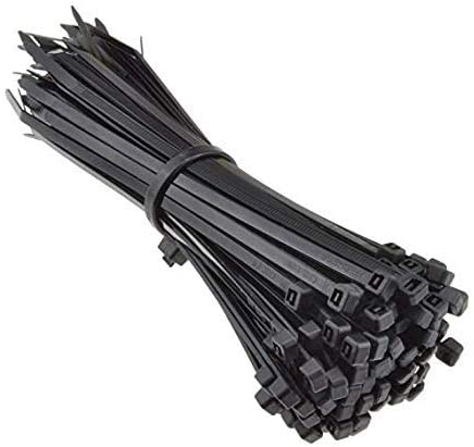 Collier de serrage NOIR 4,8x290 (sachet de 100)