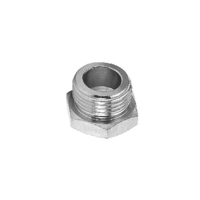 Bouchon male M1/2G lait.nick.-A712