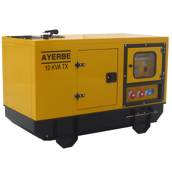 Groupe 9 / 10KVA-Mono-inso-auto-inverseur