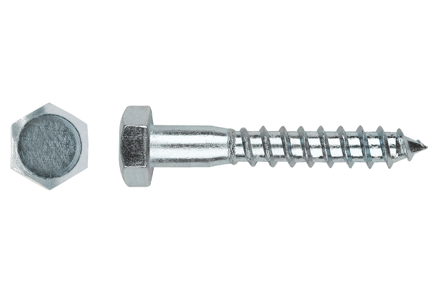 Tire-fond Tête H 12x050 acier zingué