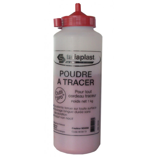 Biberon Poudre de Traçage ROUGE (1000g)