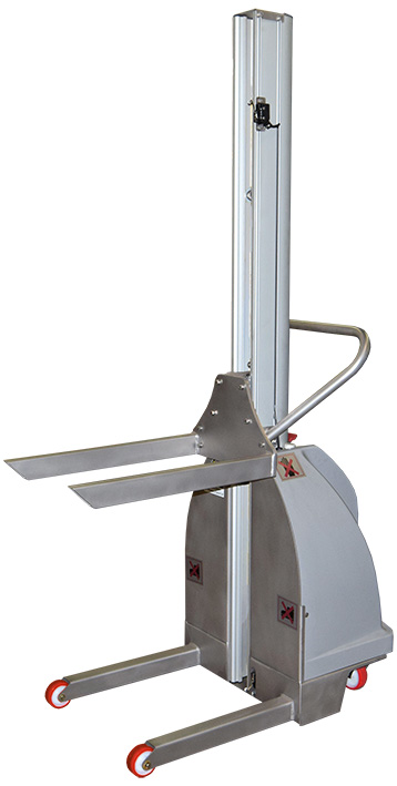Gerbeur semi-électrique haute performance inox 304