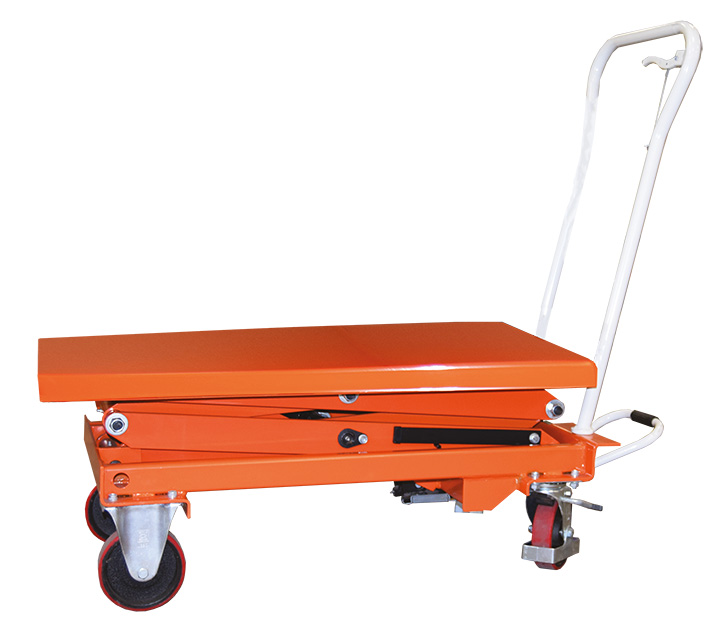 Table élévatrice manuelle haute levée 800 kg