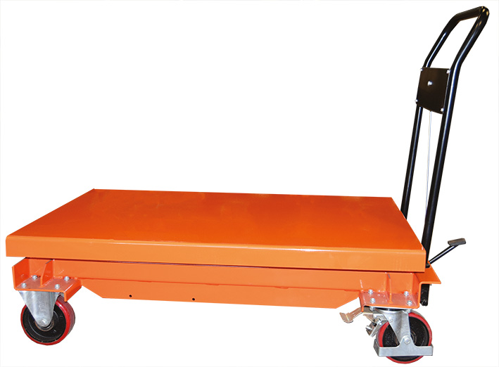 Table élévatrice manuelle grand plateau 1000 kg di