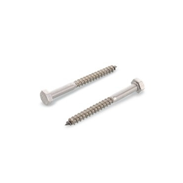 Tire-fond à bois TH 06x100 Inox A2-304 