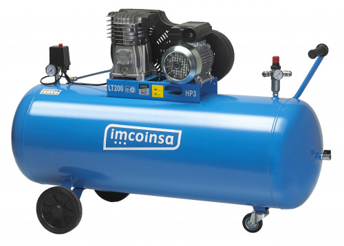 Compresseur à Piston.200L/3cv-2,2kW/23M3h/9bar/24