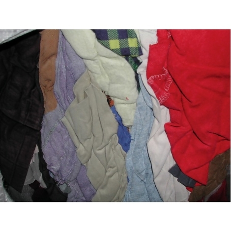 Carton 10 KG-chiffons COULEUR std