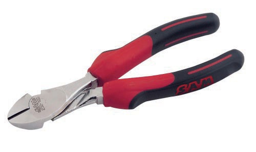 Pince coupante diagonale chromée polie 205mm SAM