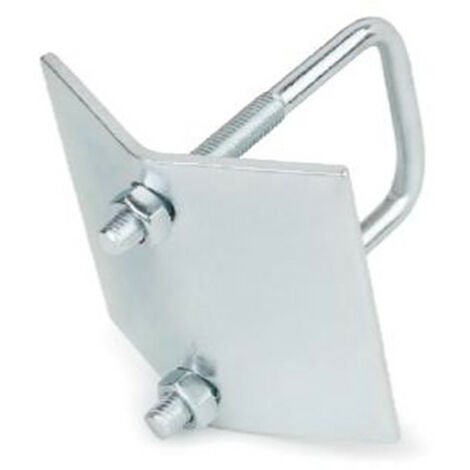 Collier pour rail perforé 41x41 
