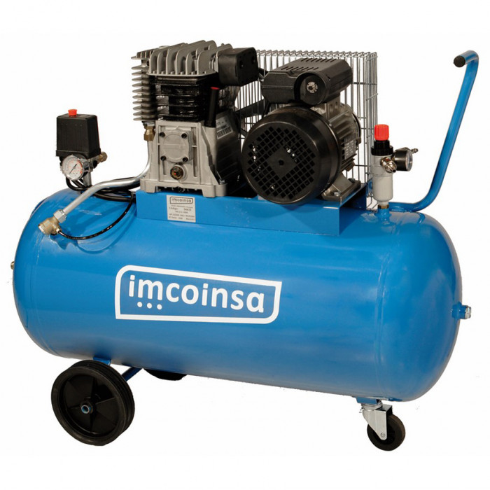 Compresseur à Piston.200L/3cv-2,2kW/23M3h/9bar/24
