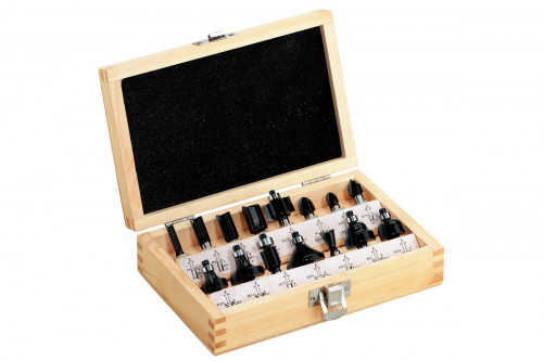 Coffret 15 fraises Défonceuse METABO