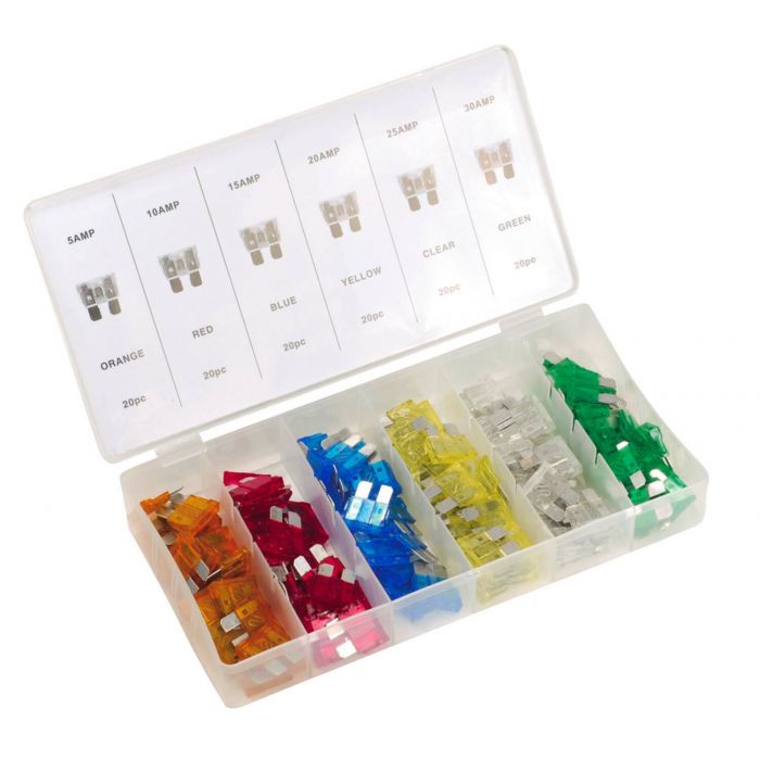 Coffret de 120 fusibles de 5 à 30A