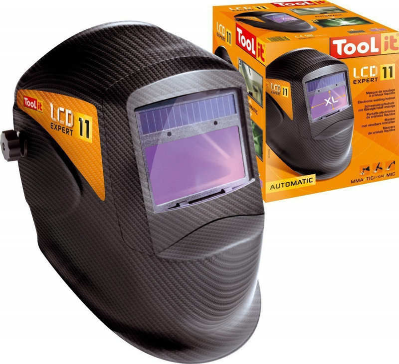 Masque LCD EXPERT 11 CARBON TRUE COLOR