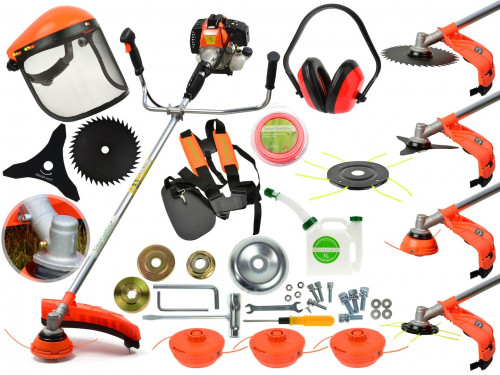 Débroussailleuse 2 Temps 42,7cm3 avec accessoires