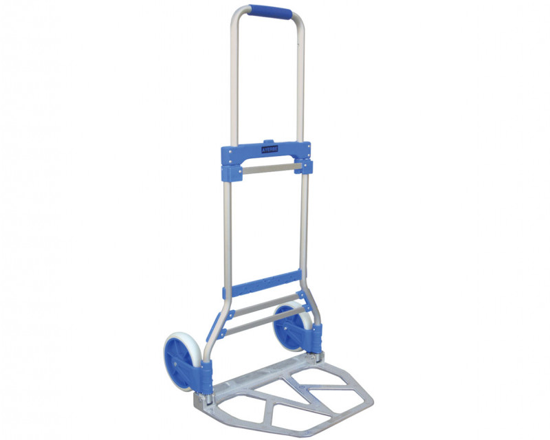 Diable pliable 70Kg aluminium/roues caoutchouc 150