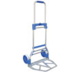 Diable pliable 70Kg aluminium/roues caoutchouc 150