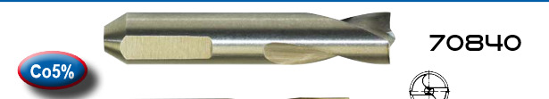 Foret à depointer SPOTLE cobalt diam 8mm