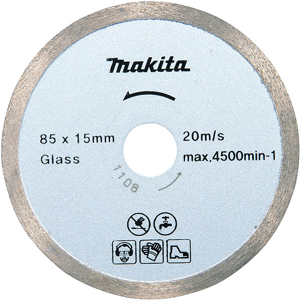 Disque diamant à jante continue, carrelage et ver
