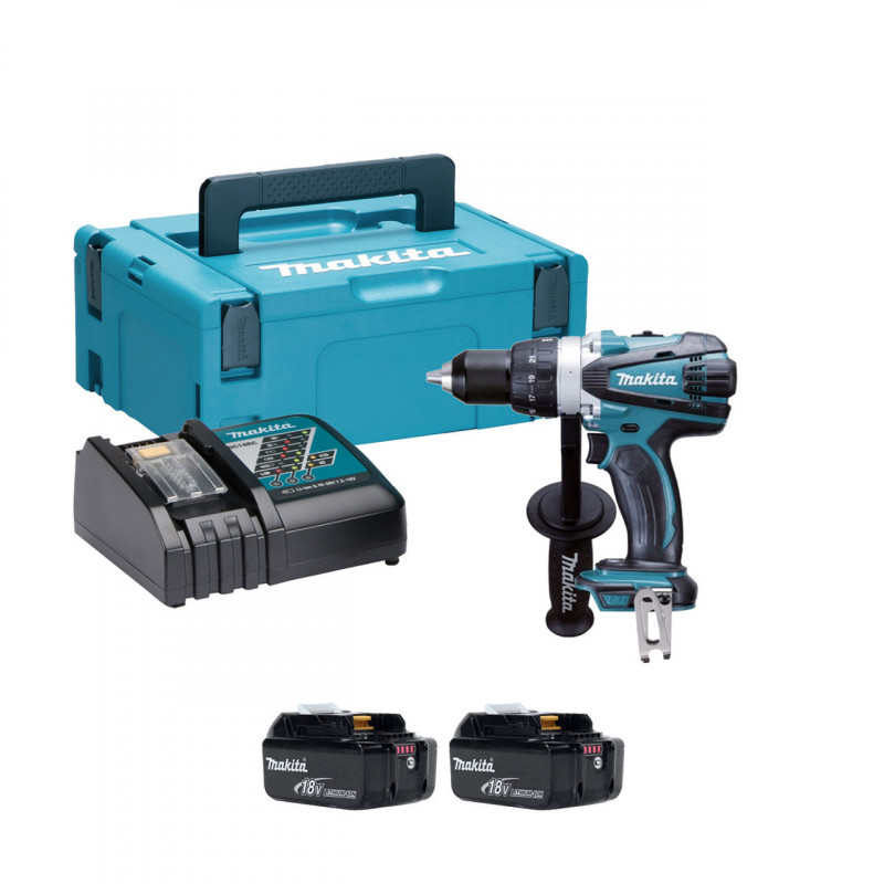 Perceuse visseuse Batt. 18V (2x18V-5AhLi/DC18RC) 