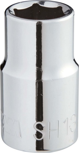 Douille courte 1/2  6 pans diamètre 10mm SAM