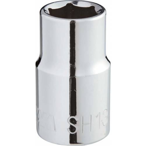 Douille courte 1/2  6 pans diamètre 12mm SAM