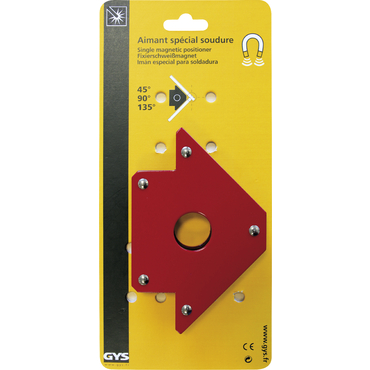 Equerre magnétique 45/90/135° pour soudure GYS