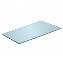 Verre externe transparent 105 x 50 pour masque à