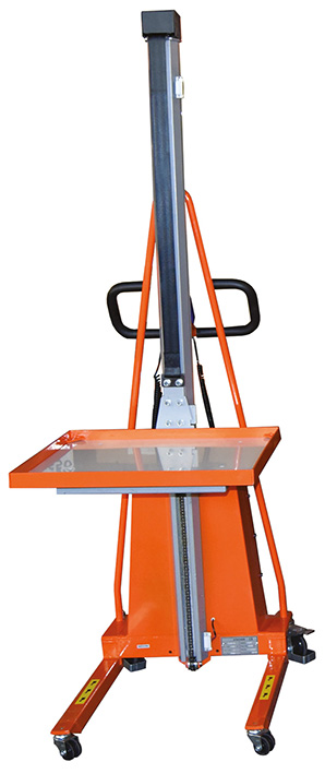 Gerbeur semi-électrique positionneur de travail 10