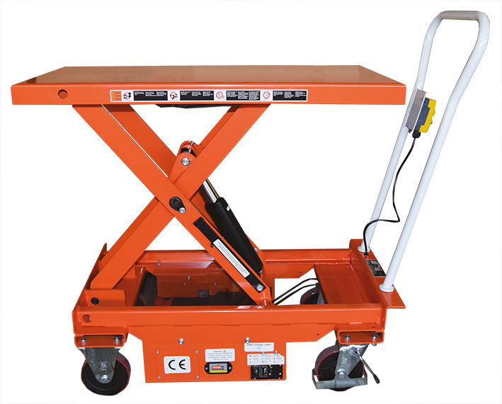 Table élévatrice semi-électrique 1000 kg dimension