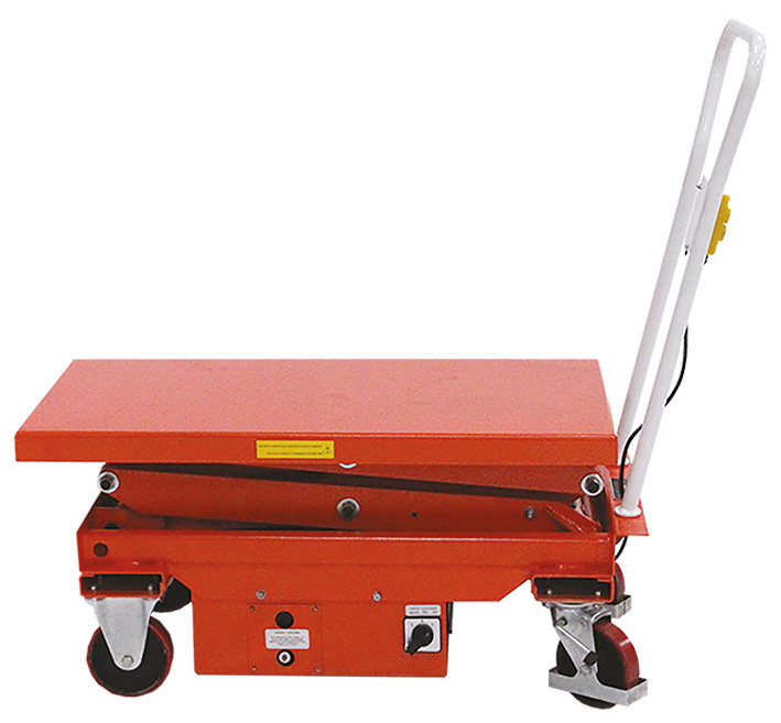 Table élévatrice semi-électrique 800 kg dimensions