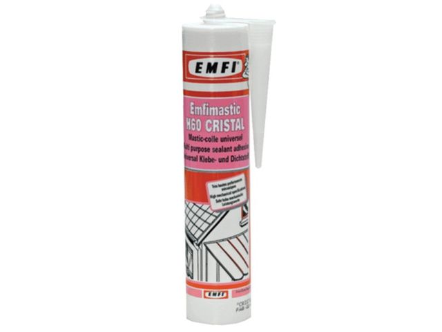 Mastic colle universelle INT/EXT Translucide crist