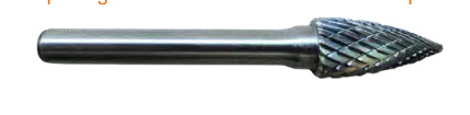 Fraise-lime tout carbure Queue de 06mm ogive bout 